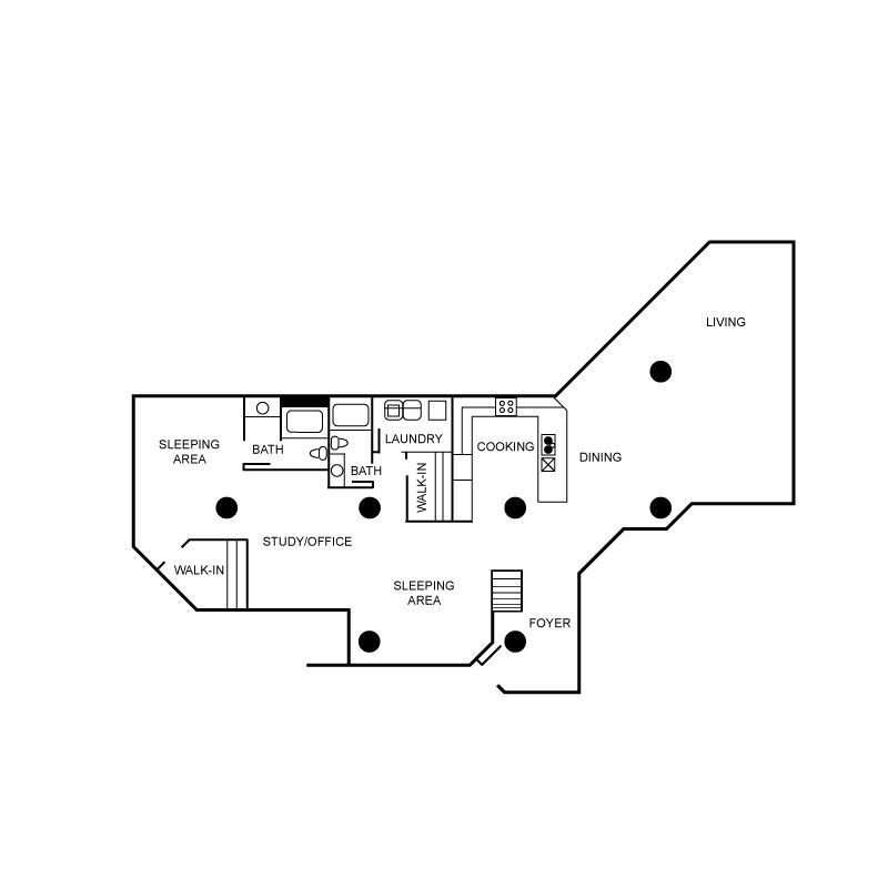 Floor plan layout diagram for c31